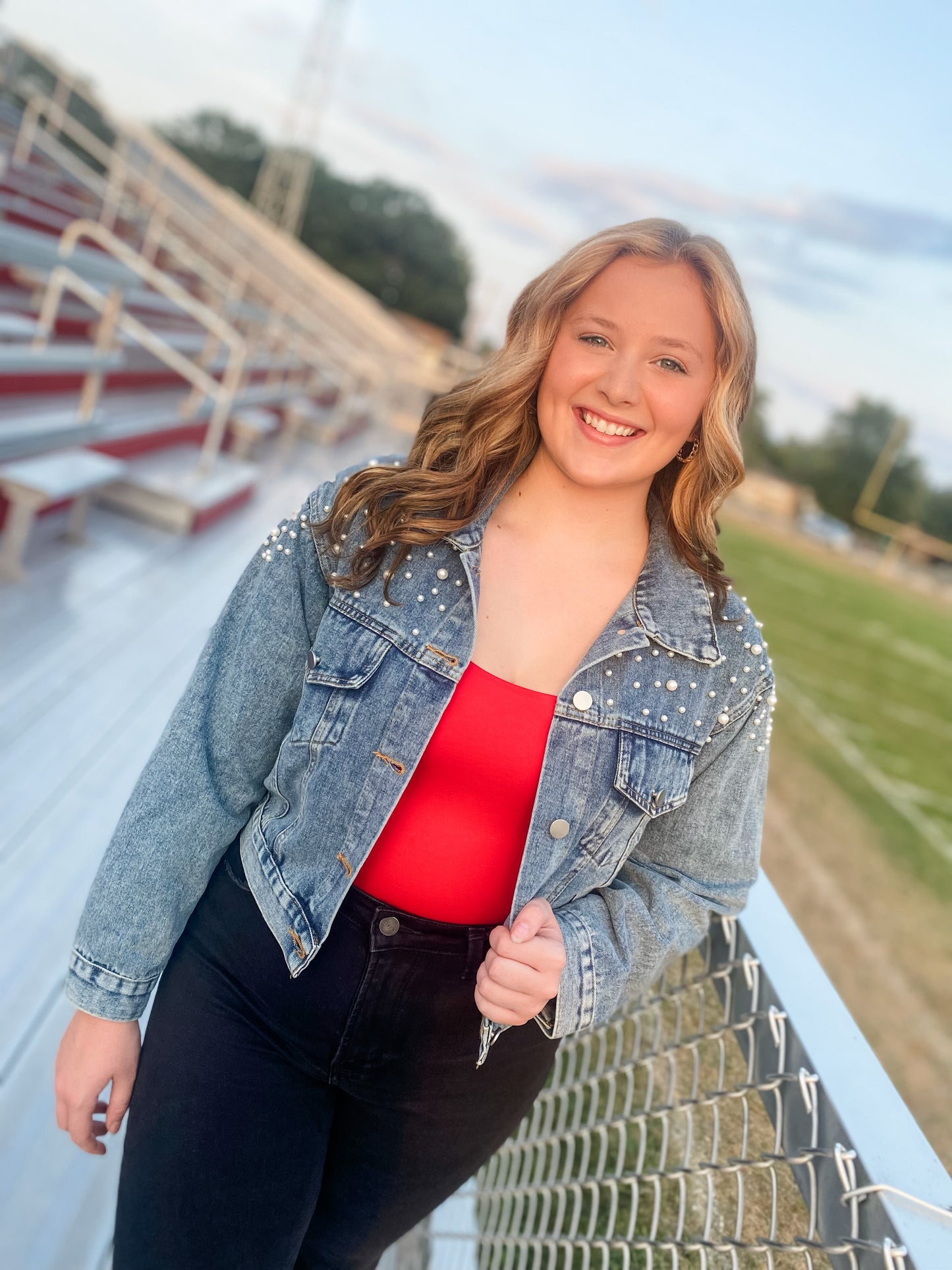 Earn The Victory Red Bodysuit