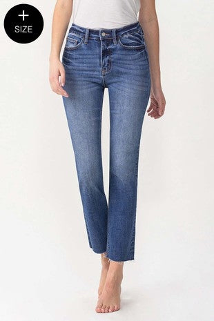 Lovervet Plus High Rise Slim Straight