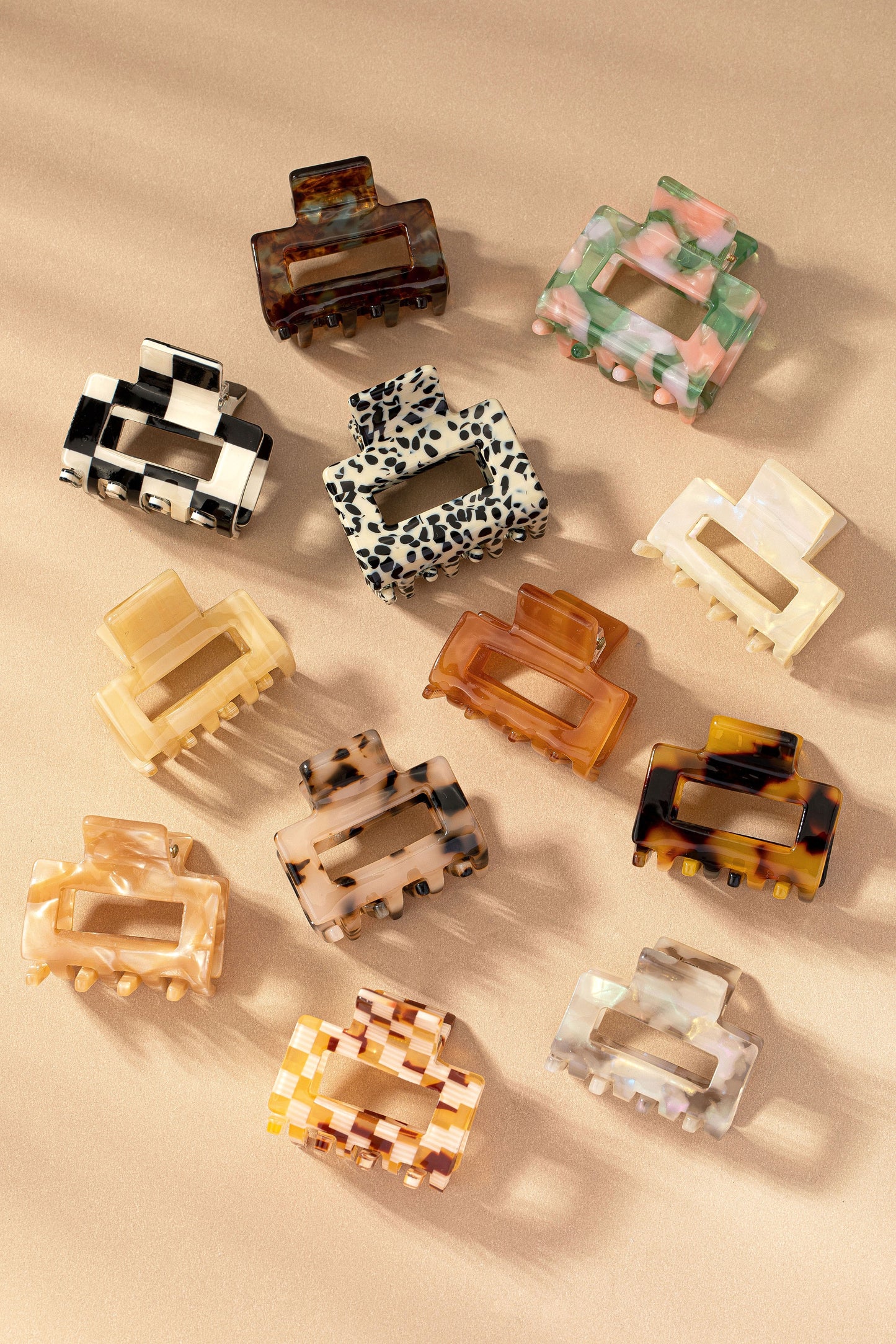 Mini Rectangle Hair Claw