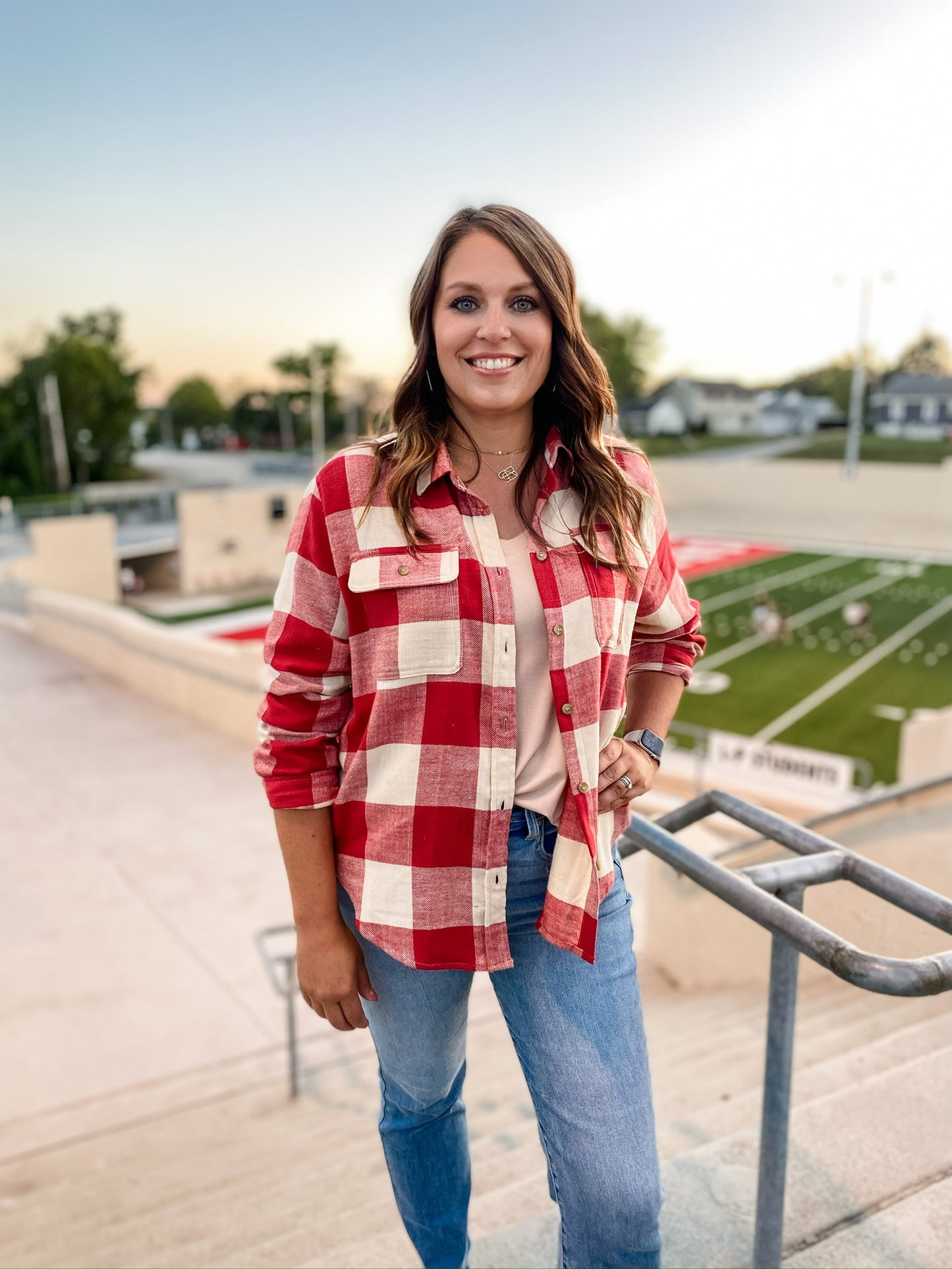 Team Spirit Red Flannel