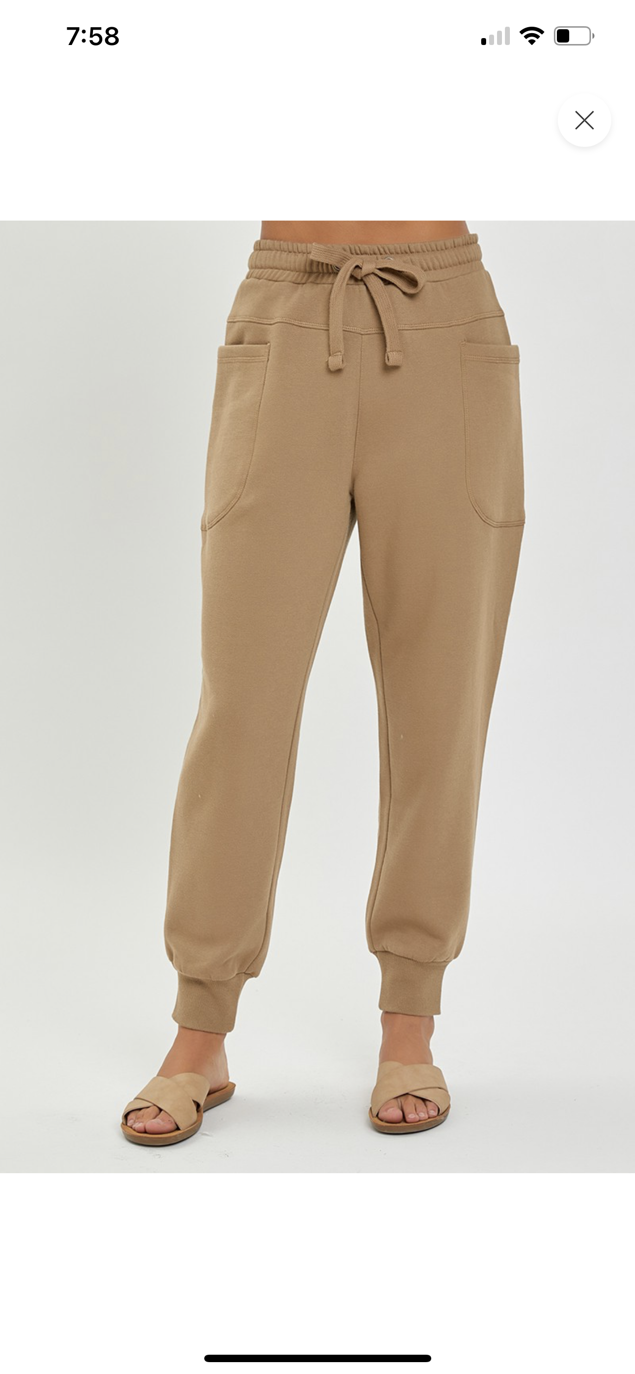 Dorm Life Mocha Relaxed Jogger Pants