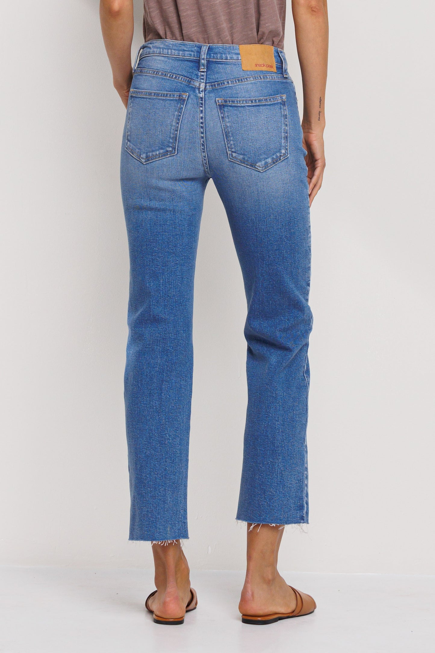 SneakPeek High Rise Comfort Stretch Slim Straight
