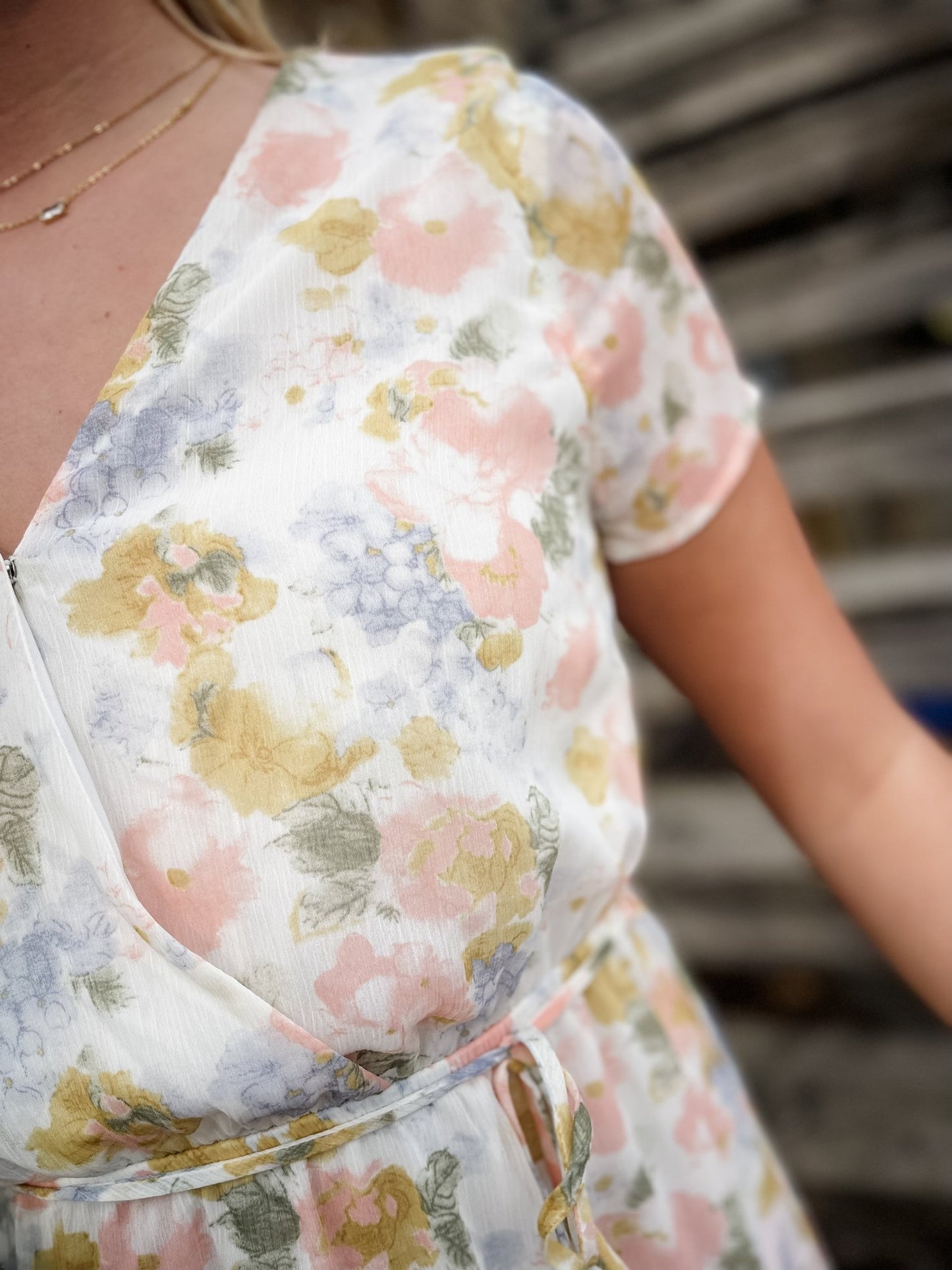 Flawlessly Floral White Floral Dress - Modern Creek Boutique