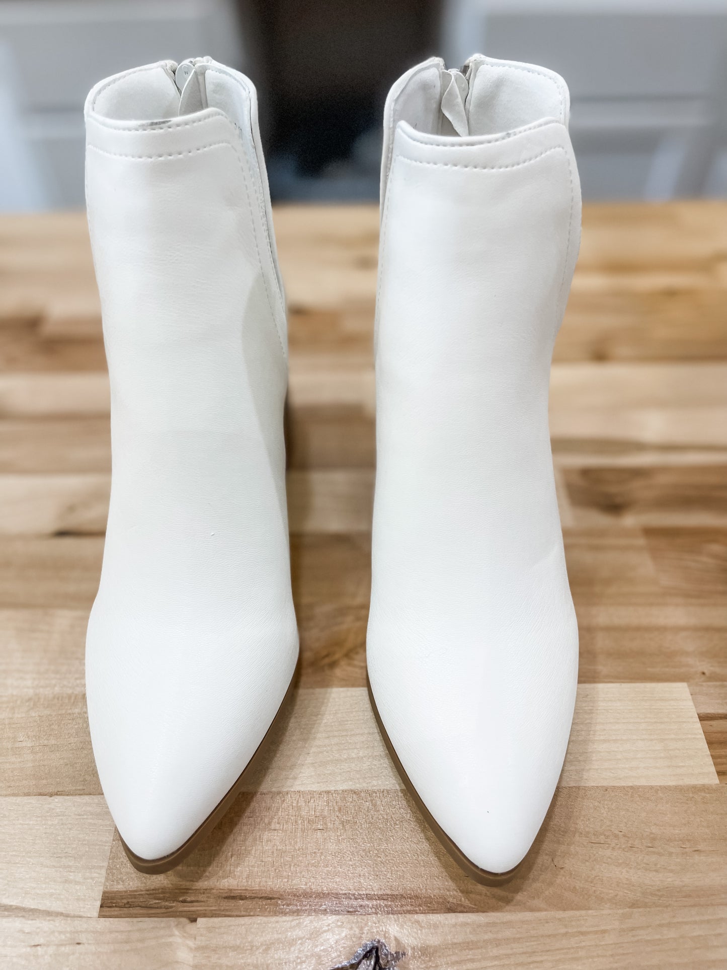 Iris Ivory Heeled Bootie