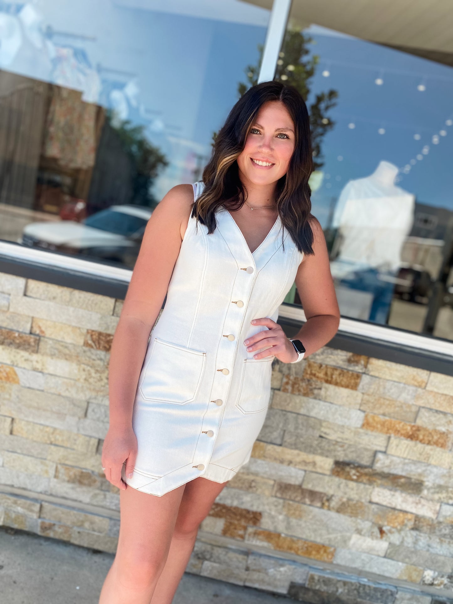 Forever in Denim Mini Dress