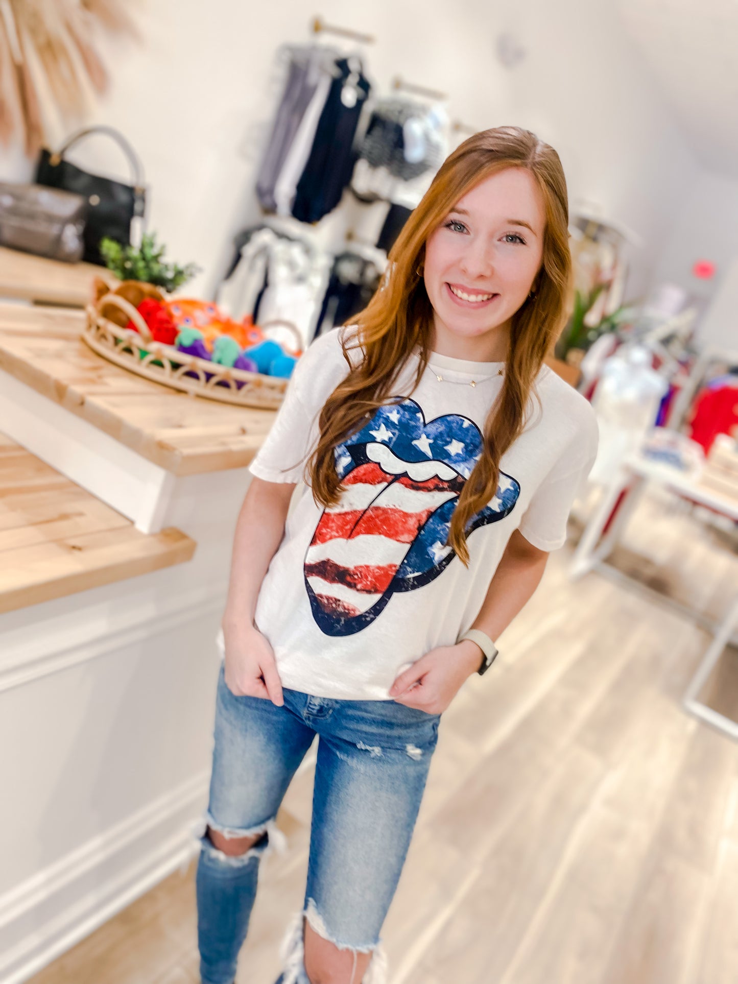 R.O.C.K In The USA Graphic Tee