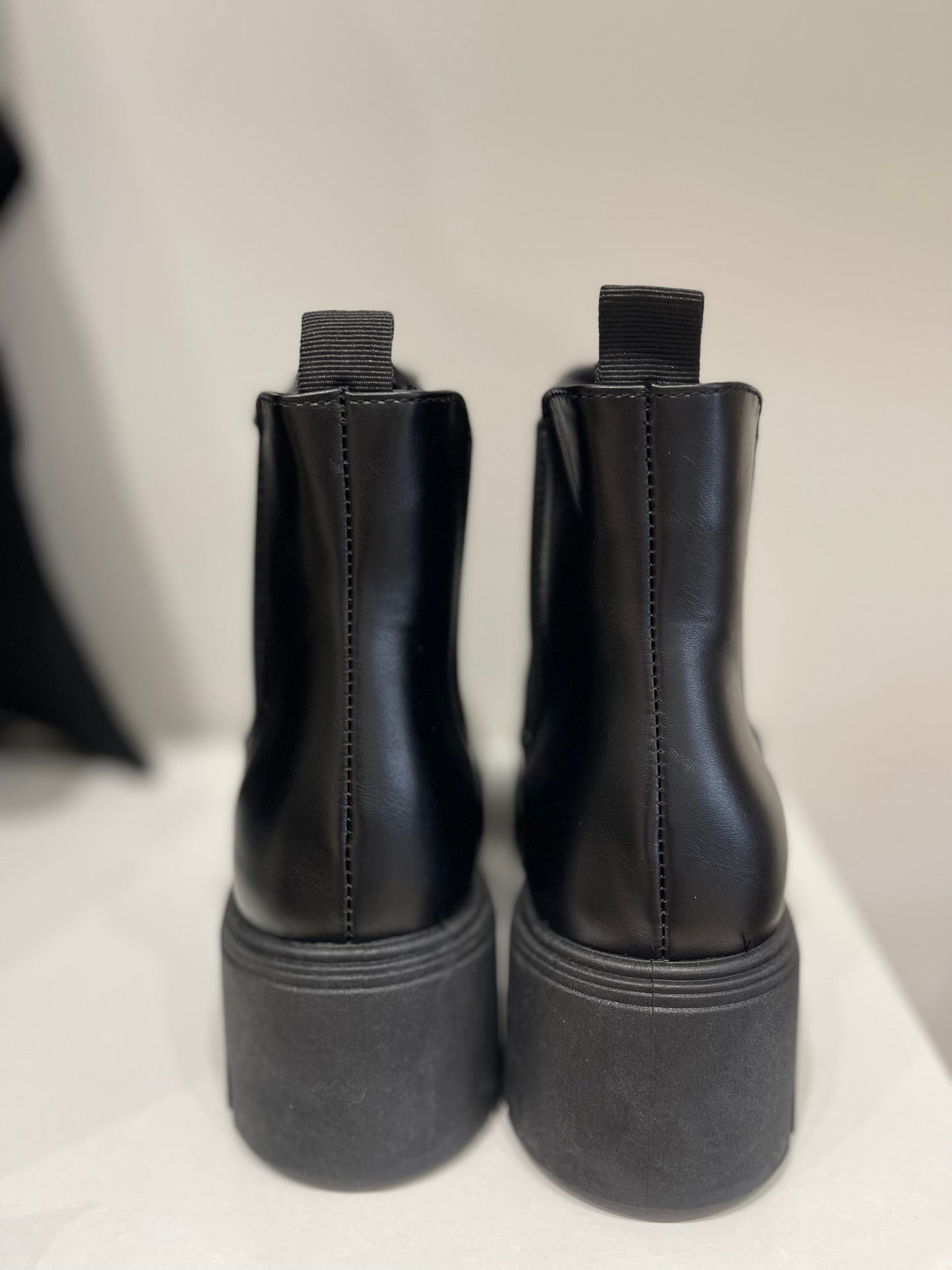 Maddie Black Chelsea Boot