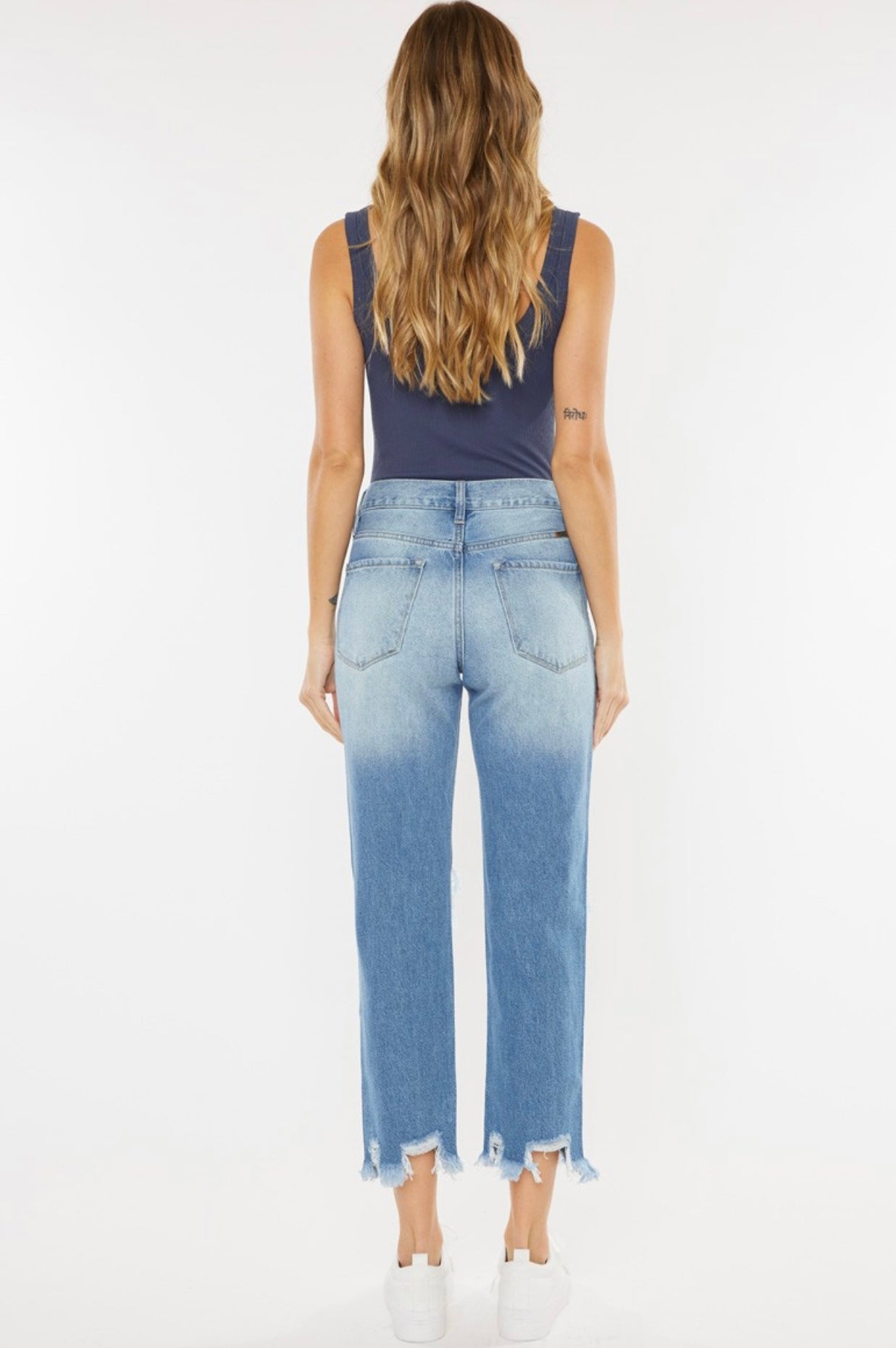 Kancan High Rise Mom Jean