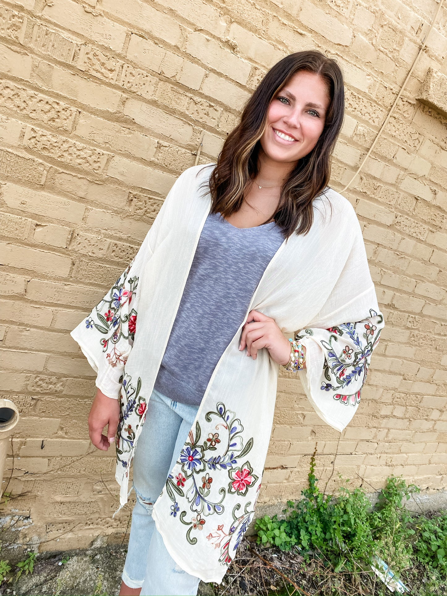 Dreams Floral Kimono Cardigan