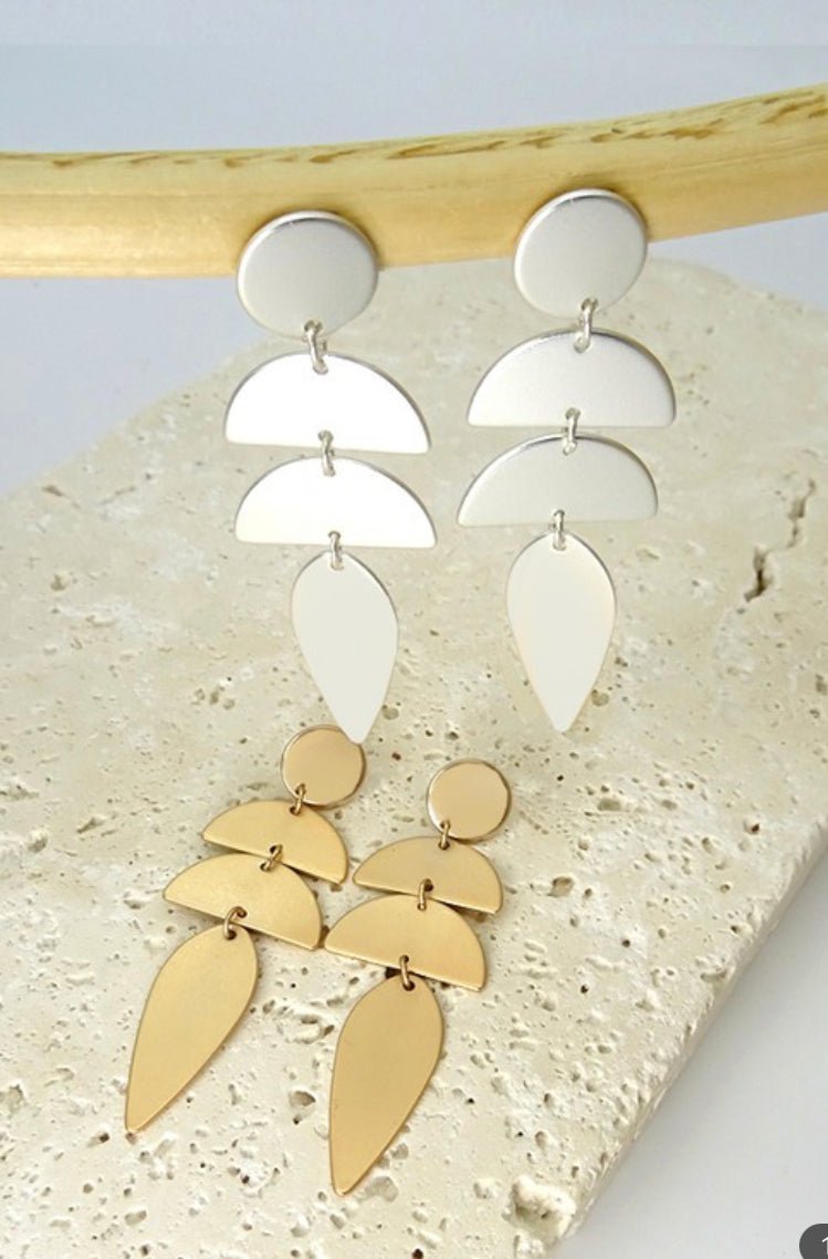Matte Drop Earring - Modern Creek Boutique