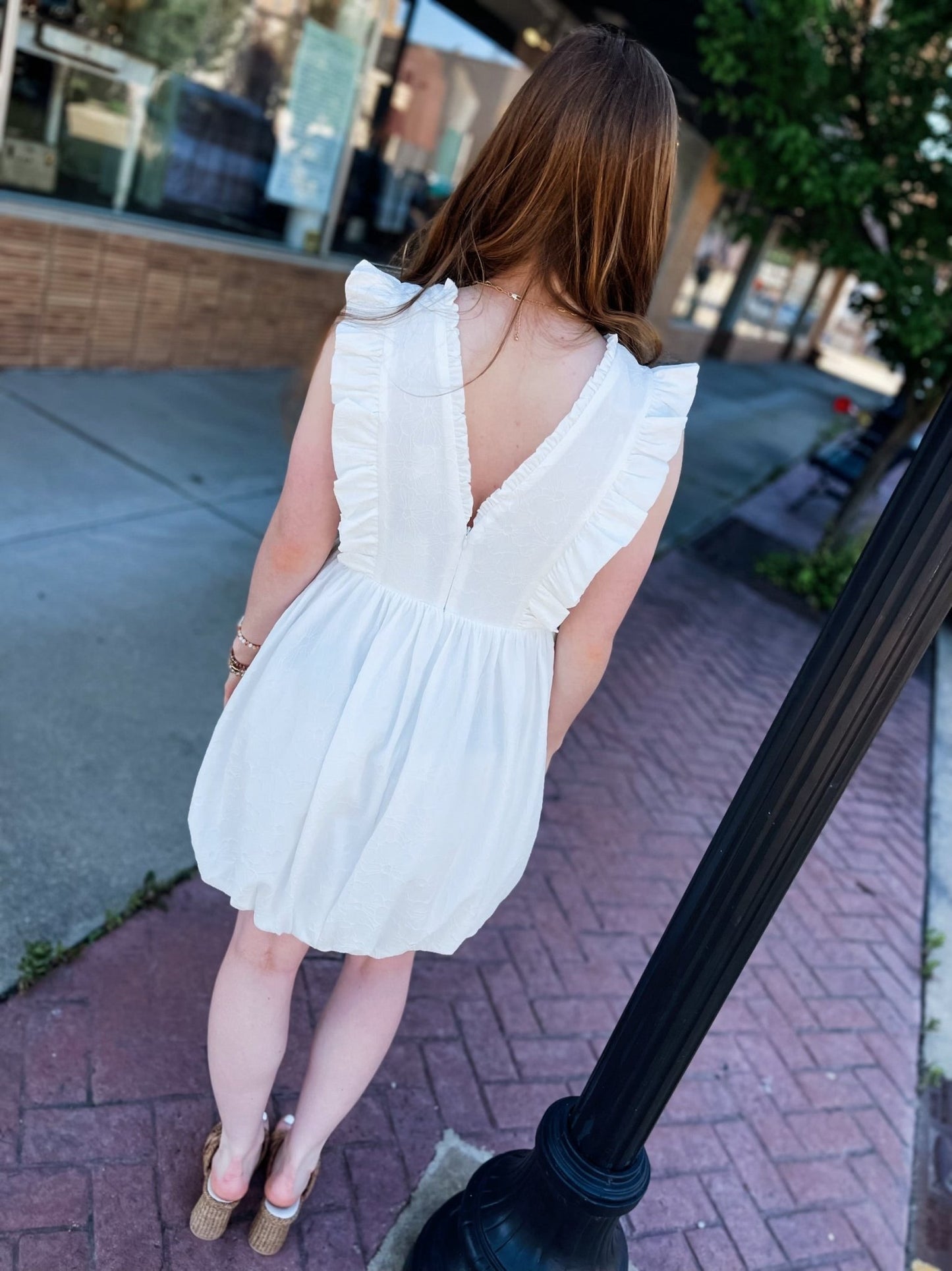 Snow White Novelty White Dress - Modern Creek Boutique