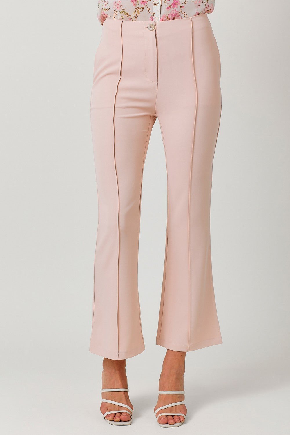Sugar, Sugar Rose Flare Trousers - Modern Creek Boutique