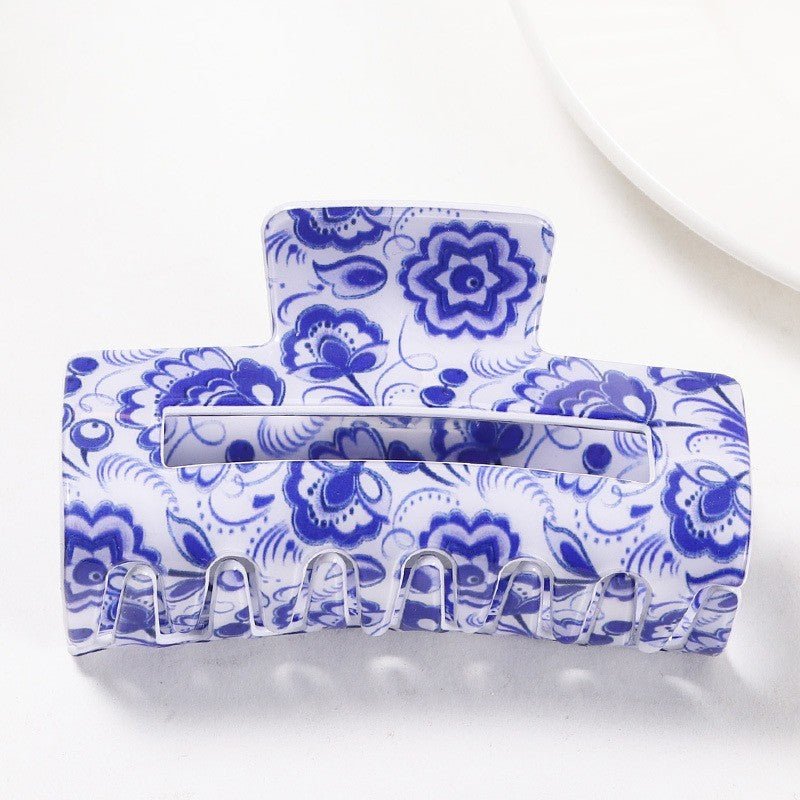 Vintage Ceramic Blue Hair Claws - Modern Creek Boutique
