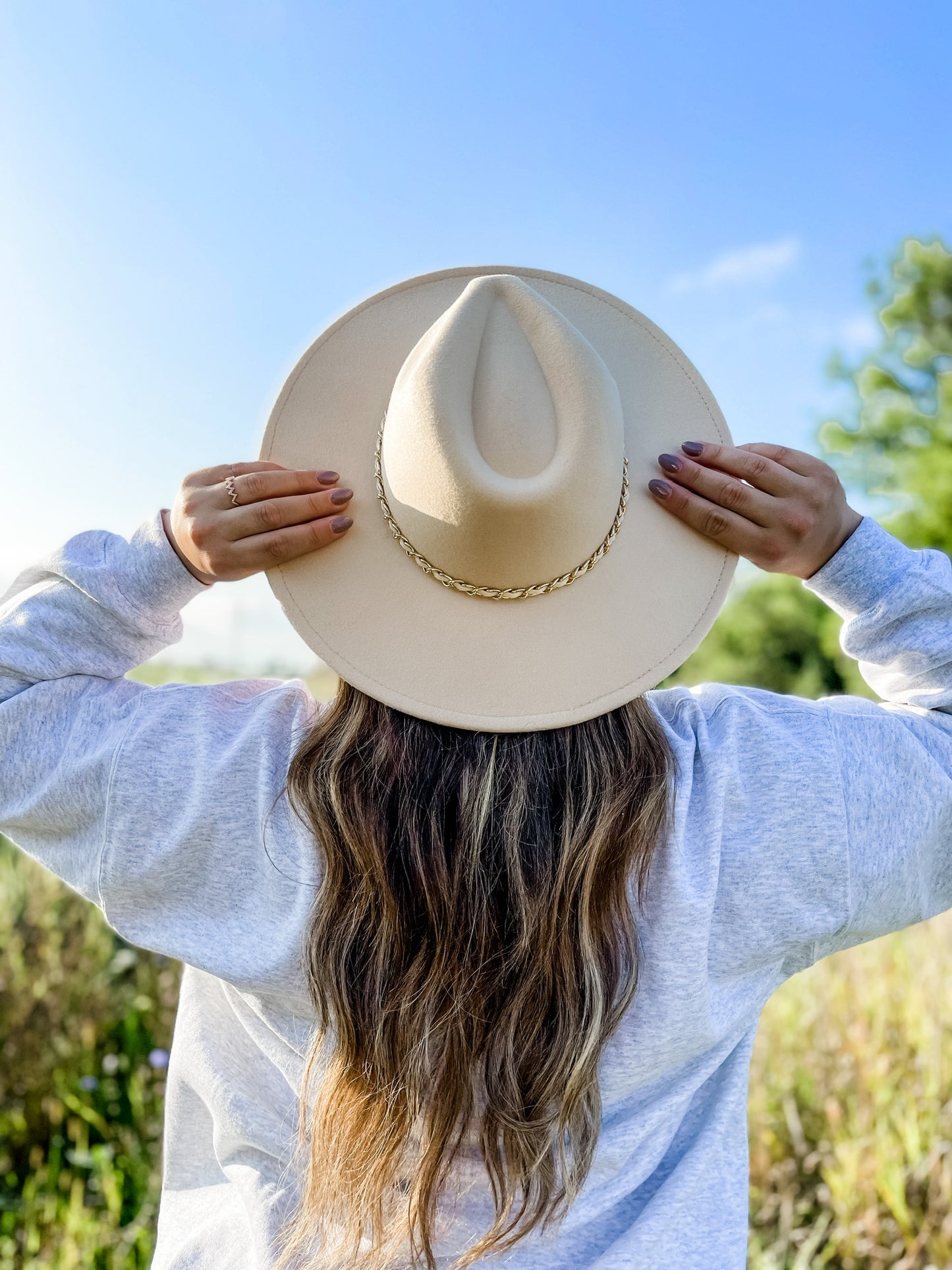 Western Girl Felt Panama Hat