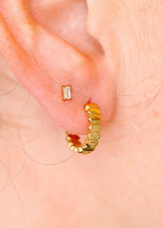 Pierced Co Segmented Huggies