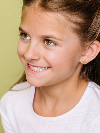 Pierced Co Cream Bow