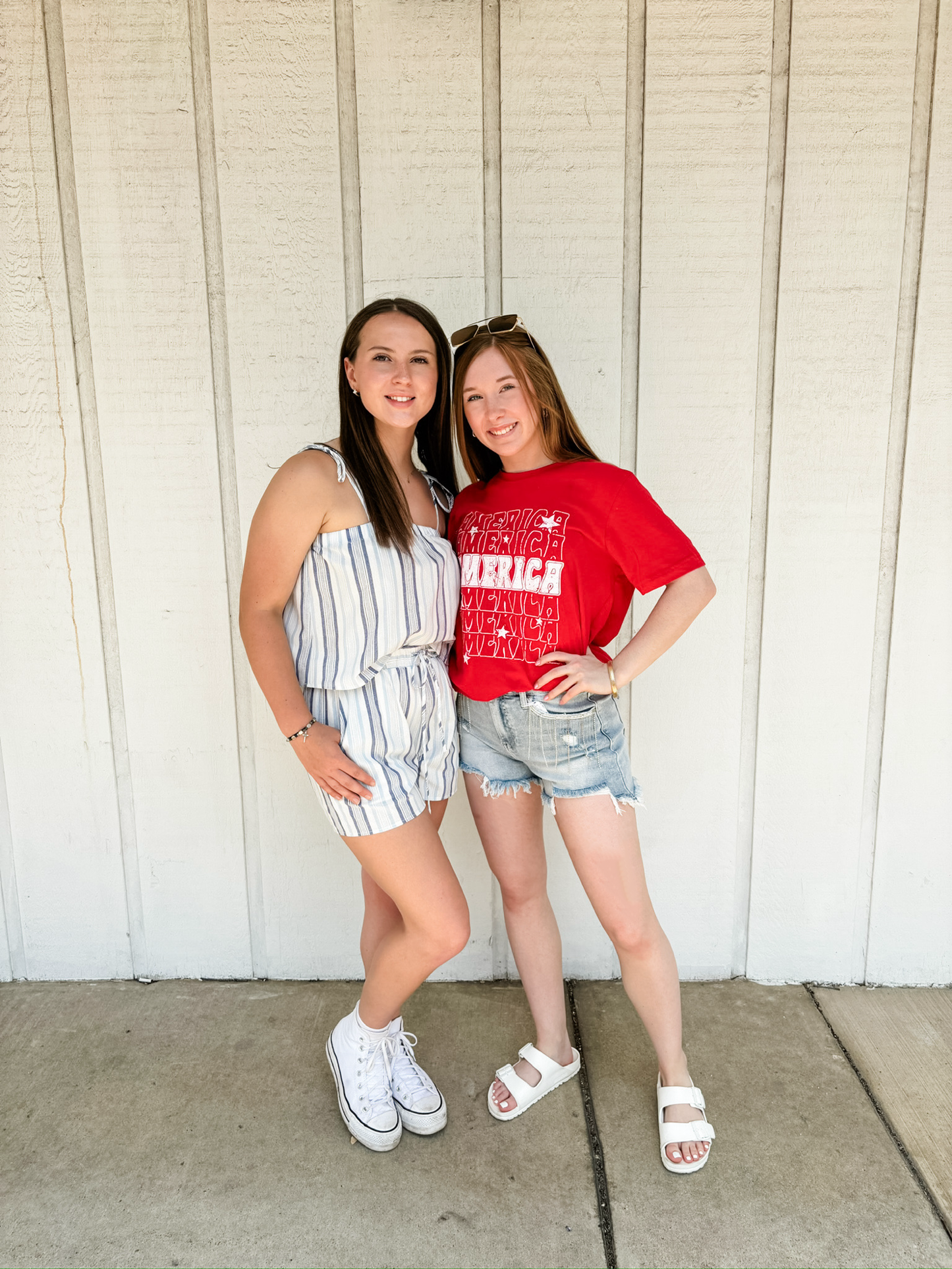 Bold Stripes, & Bright Stars Striped Top