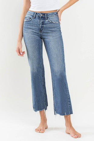 Vervet High Rise Crop Wide Leg