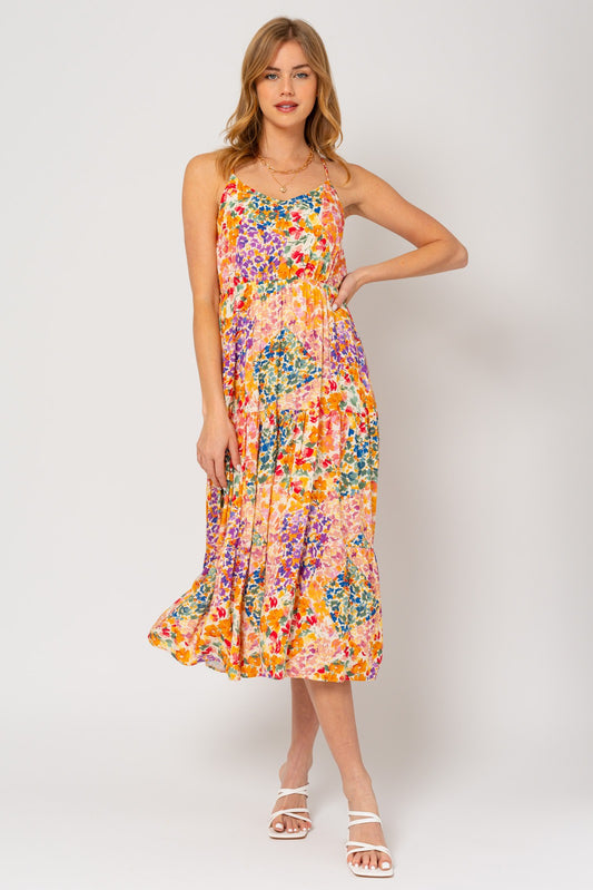 Picking Wildflowers Multi Colored Dress