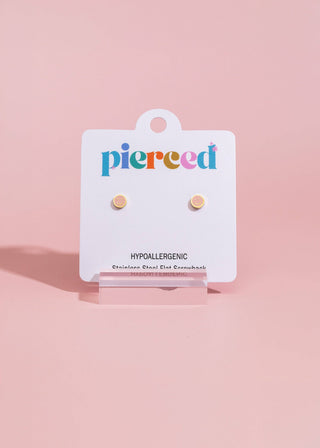 Pierced Co Tiny Pink Smiley