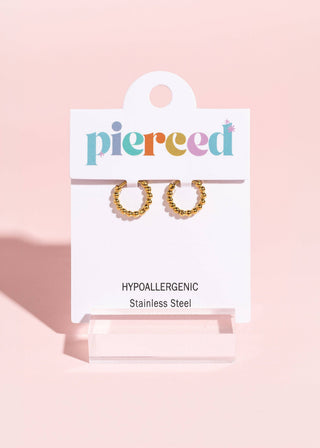 Pierced Co Tiny Dot Huggies