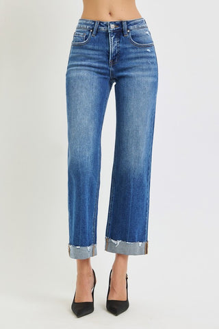 Risen Medium Tummy Control Straight Jean