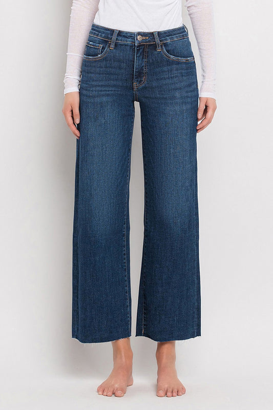 Vervet Tummy Control Wide Leg Denim