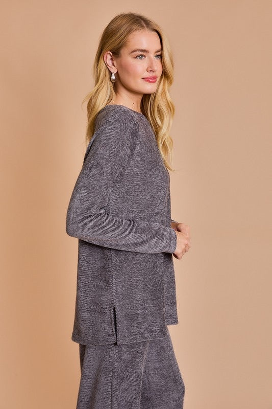 Winter Grey Cozy Lounge Set