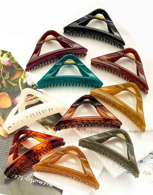 Jumbo Triangle Hair Claw