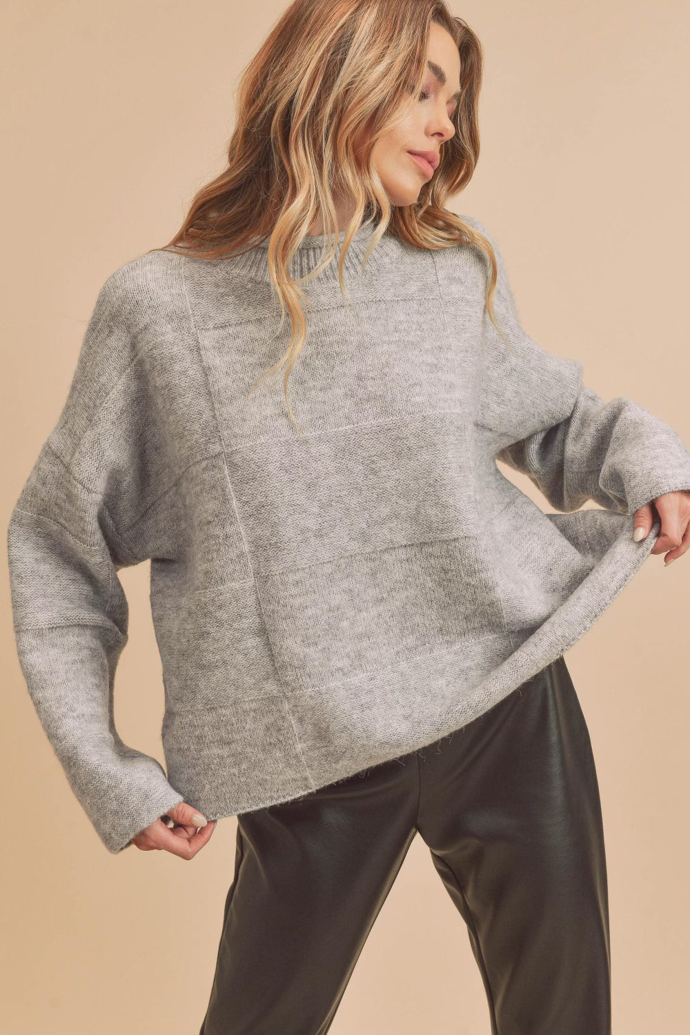 Ryleigh Heather Grey Sweater