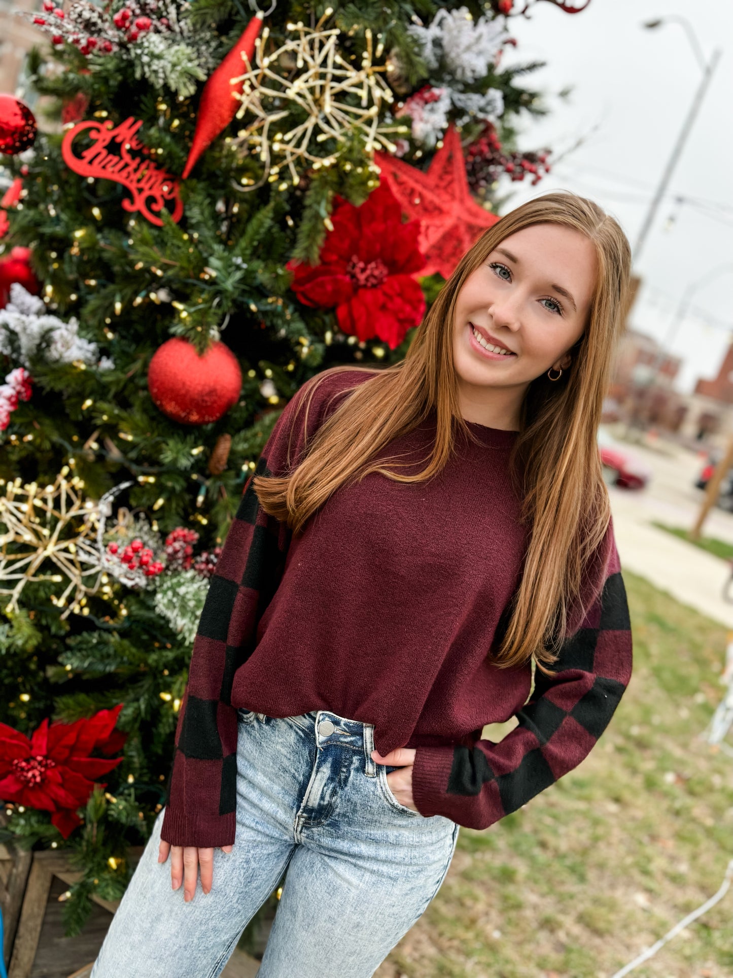 What’s Not To Love Burgundy Sweater