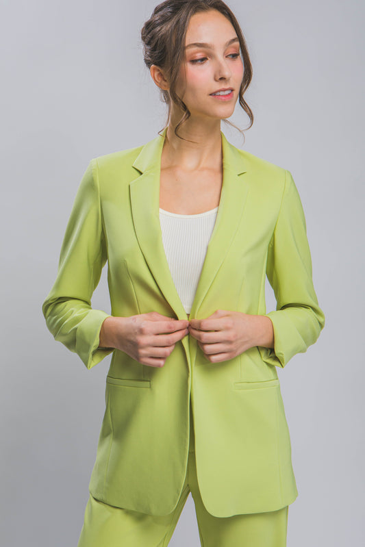 Elevate Your Brand Lime Blazer