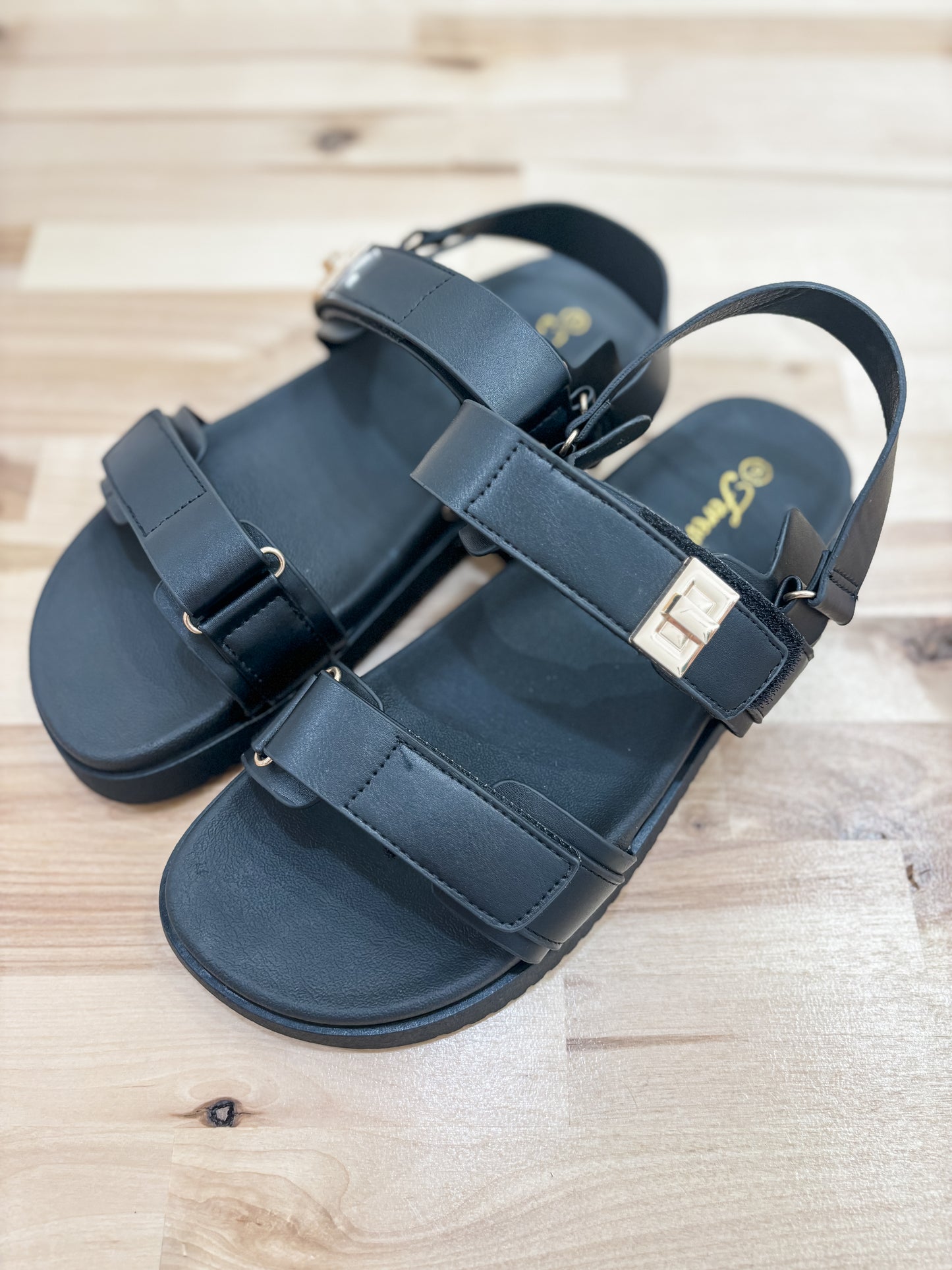 The Gigi Velcro Strap Sport Sandal