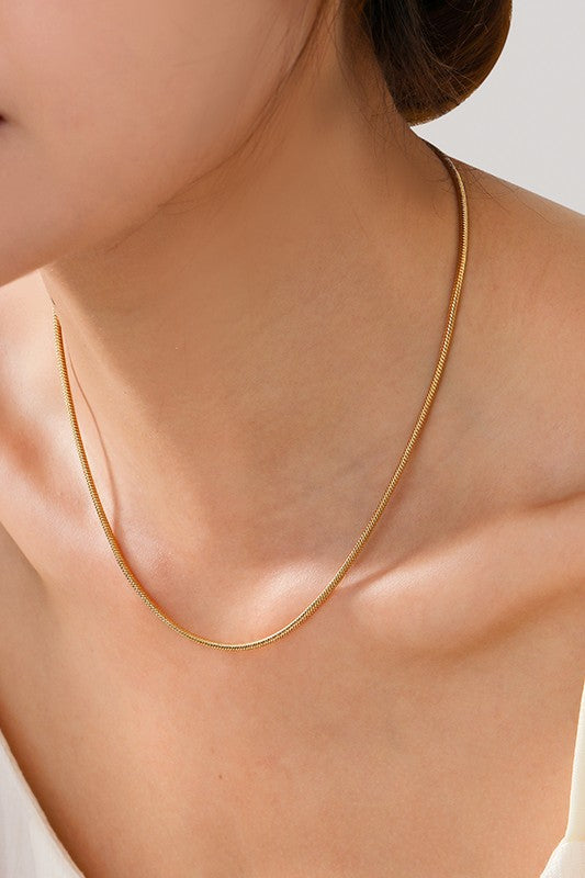 Gold Stainless Steel Chain Necklaces