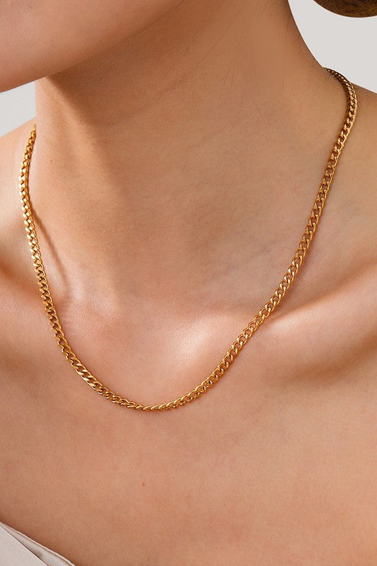 Gold Stainless Steel Chain Necklaces