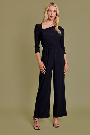 High Standards Black Jumpsuit