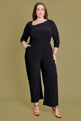 High Standards Black Jumpsuit