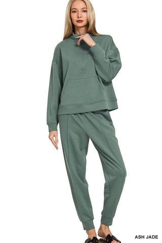 Ash Jade Scuba Jogger Set - Modern Creek Boutique