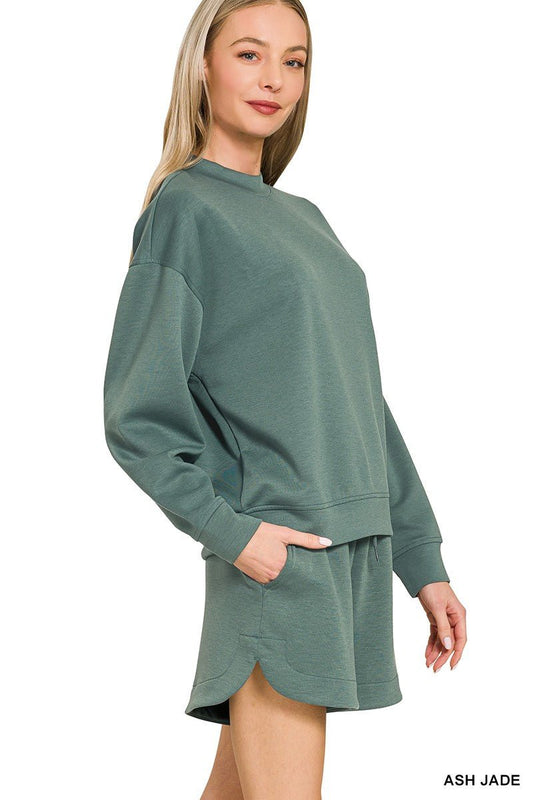 Ash Jade Scuba Shorts Set - Modern Creek Boutique