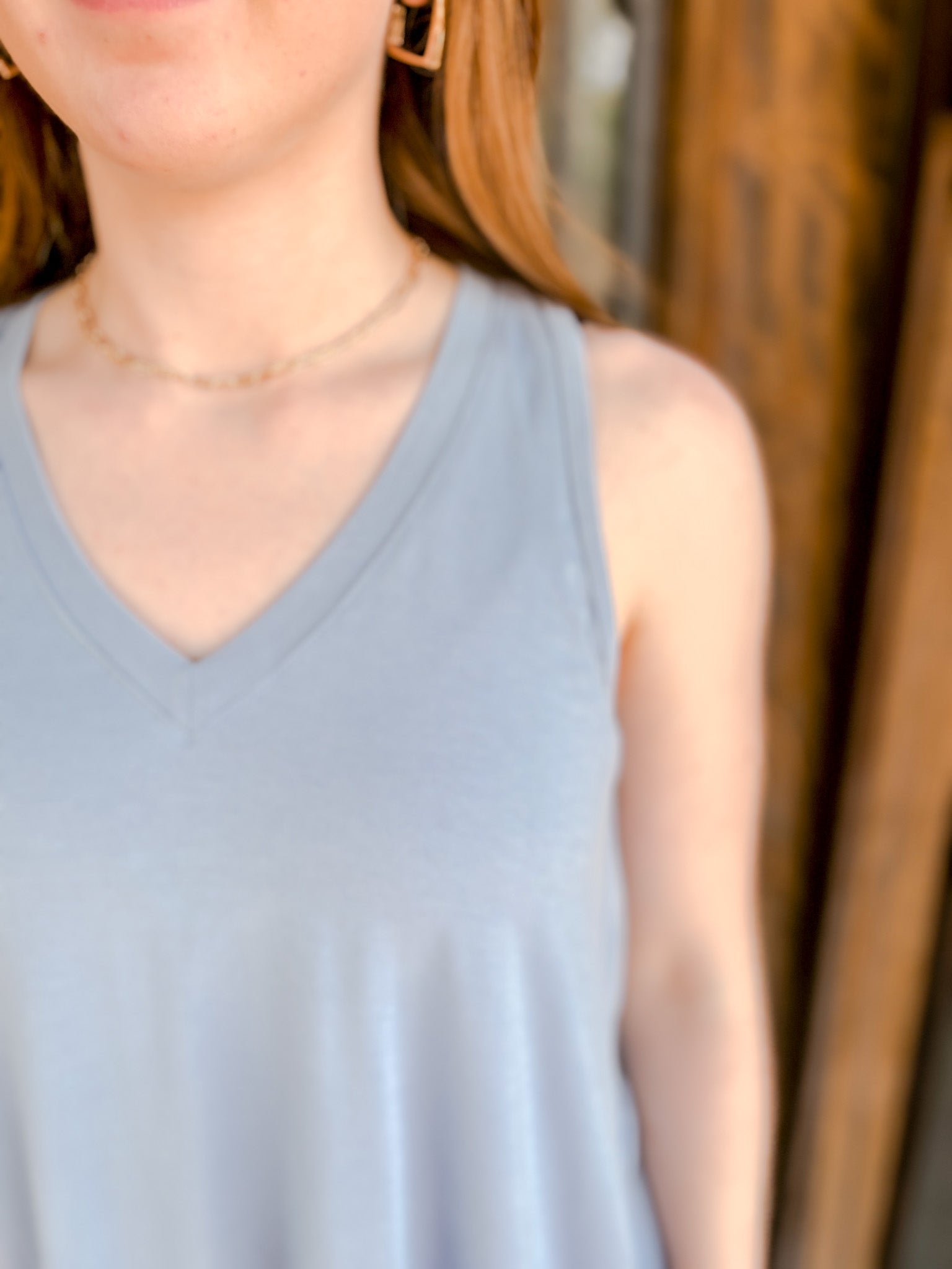 Better Than Basic Blue Tank - Modern Creek Boutique