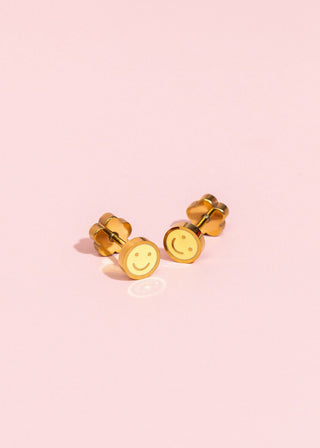 Pierced Co Tiny Yellow Smiley