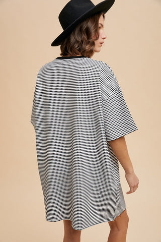 Black Textured Knit Dress - Modern Creek Boutique