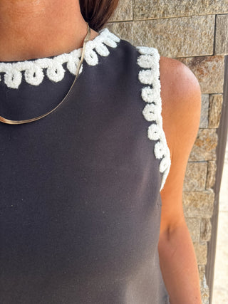 Black Trim Detail Matching Set - Modern Creek Boutique