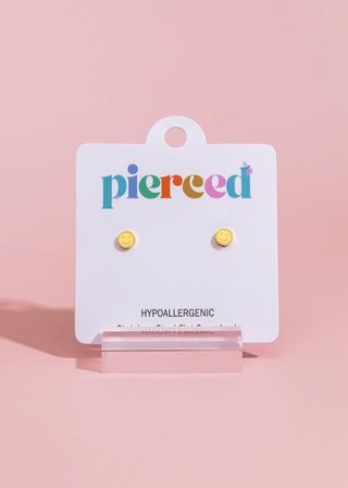 Pierced Co Tiny Yellow Smiley
