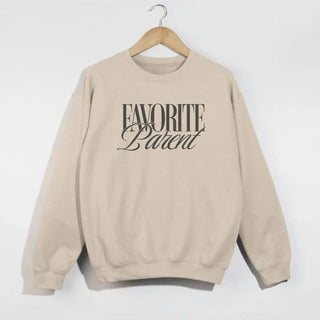 Favorite Parent Sand Sweatshirt - Modern Creek Boutique