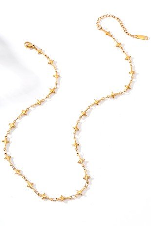 Gold Free Cross Necklace - Modern Creek Boutique