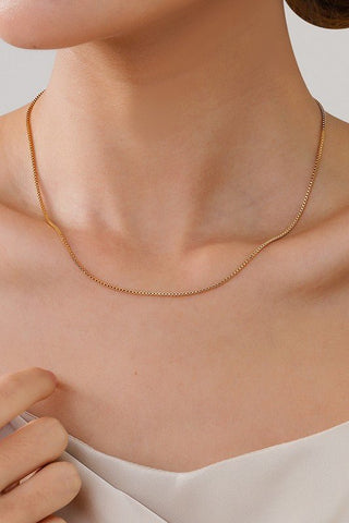 Gold Stainless Steel Chain Necklaces - Modern Creek Boutique