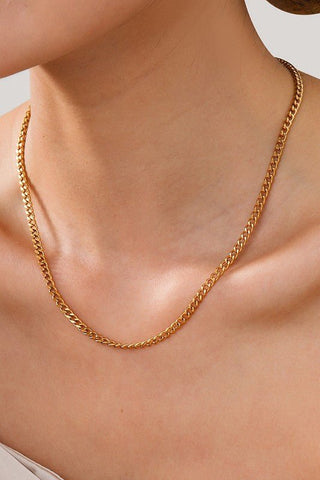 Gold Stainless Steel Chain Necklaces - Modern Creek Boutique