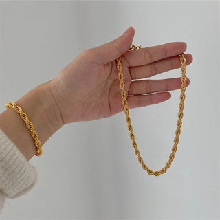 Gold Stainless Steel Chain Necklaces - Modern Creek Boutique