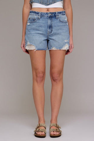 Hidden Medium Light High Rise Short - Modern Creek Boutique